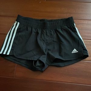 Adidas pacer 3s woven black shorts